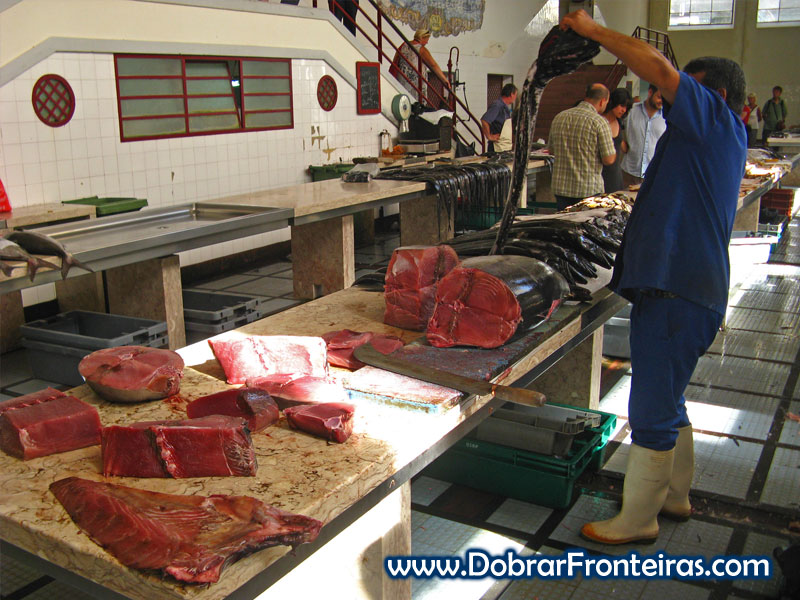Atum no mercado dos lavradores, Funchal