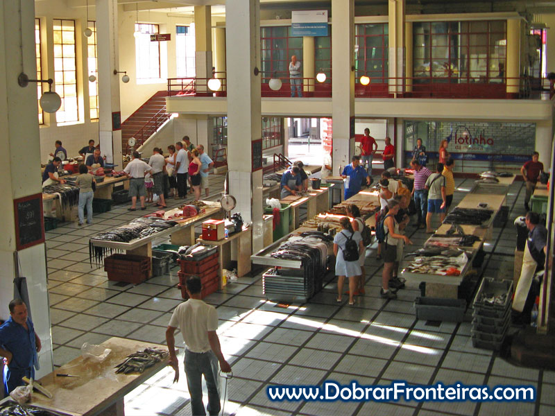 Peixe no mercado dos lavradores