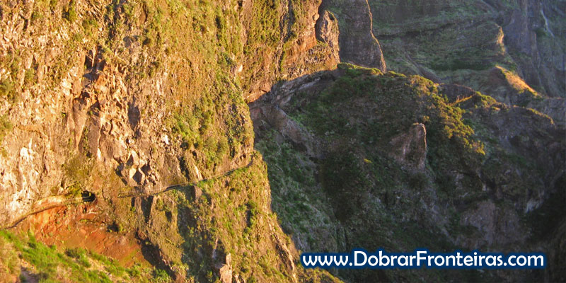 Conseguem ver a Vereda do Areeiro lá em baixo?!