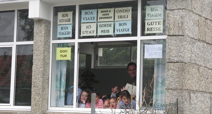 Bom caminho! Ultreia!