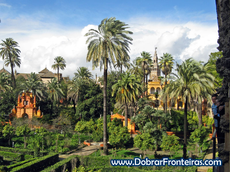 jardinz alcazar sevilha