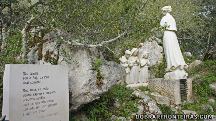 Loca do Cabeço - a aparição do anjo