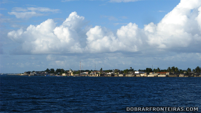 Chegada à ilha de Moçambique