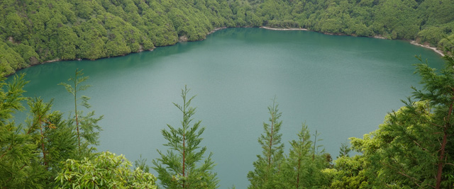 Lagoa de Santiago nas Sete Cidades, Açores
