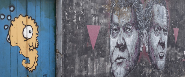 Arte urbana nas ruas de Ponta Delgada, Açores