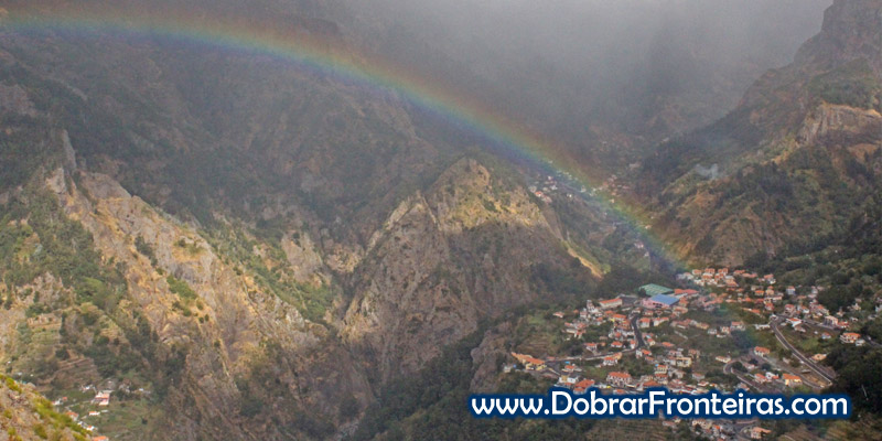 Curral das Freiras na ilha da Madeira