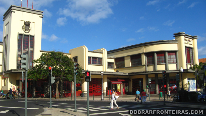 Fachada do mercado dos Lavradores