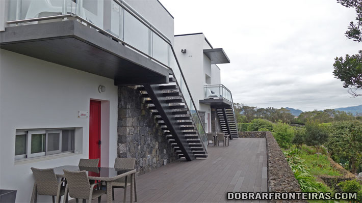 Aspecto exterior de apartamentos na Quinta de Santana