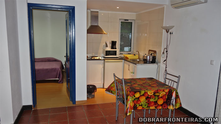 Interior de um apartamento na Quinta de Santana