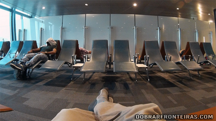 "Quiet Room" - Sala de descanso no aeroporto de Doha, Qatar