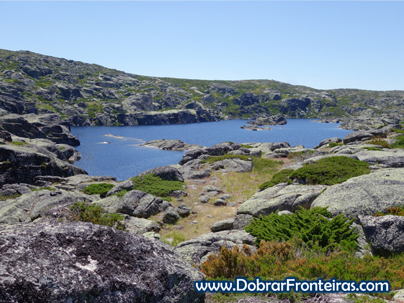 Lagoa Serrano na Serra da Estrela