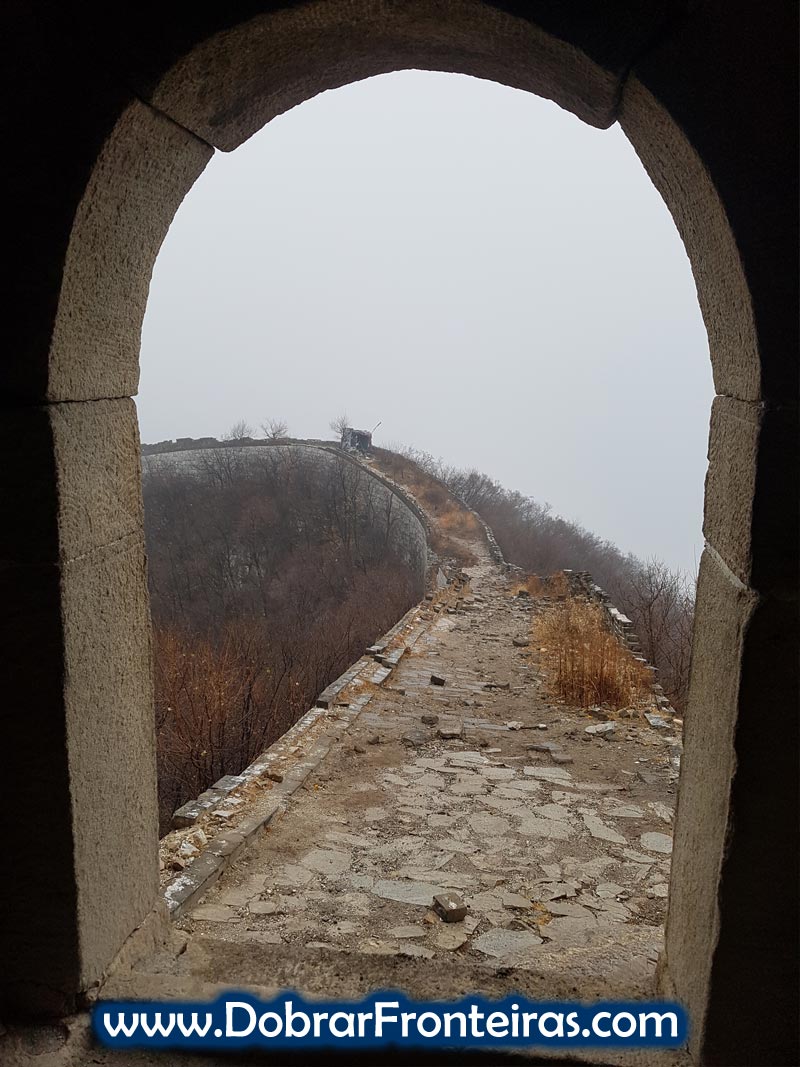 muralha da china ruinas porta
