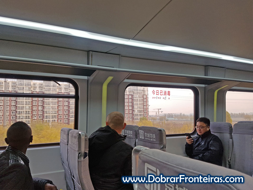 Comboio aeroporto Pequim