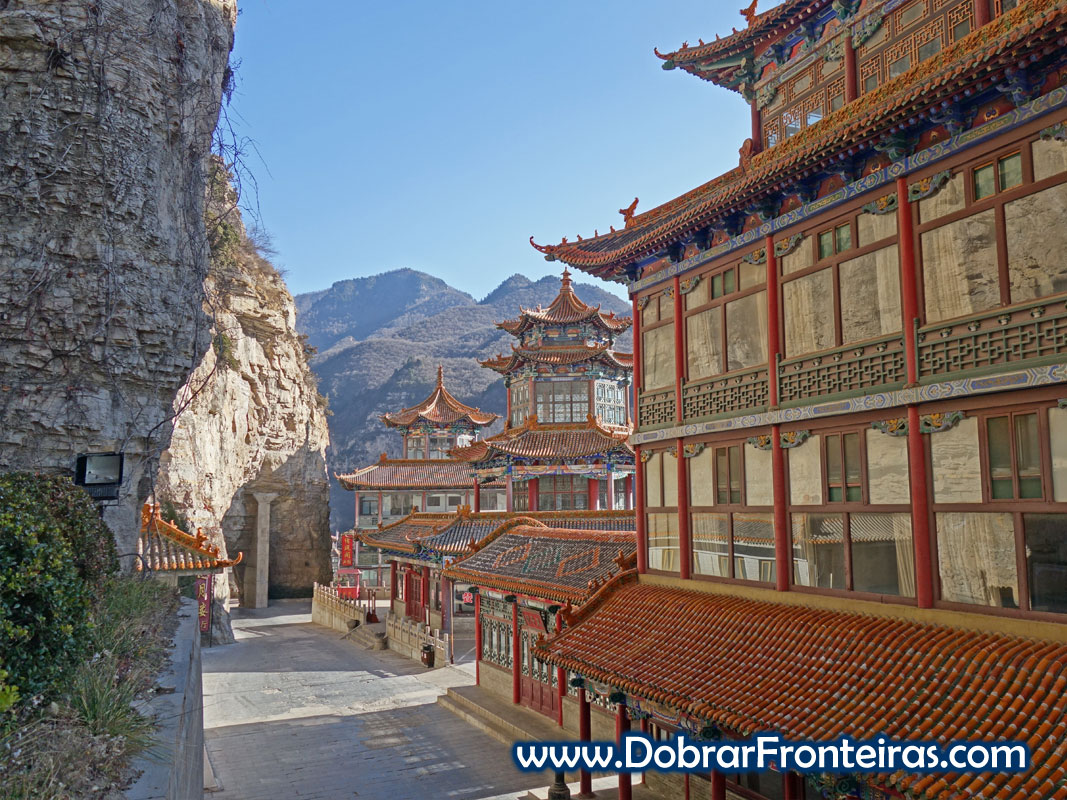 mansão da Lua e do pavilhão do ar puro bonitos edifícios tradicionais chineses