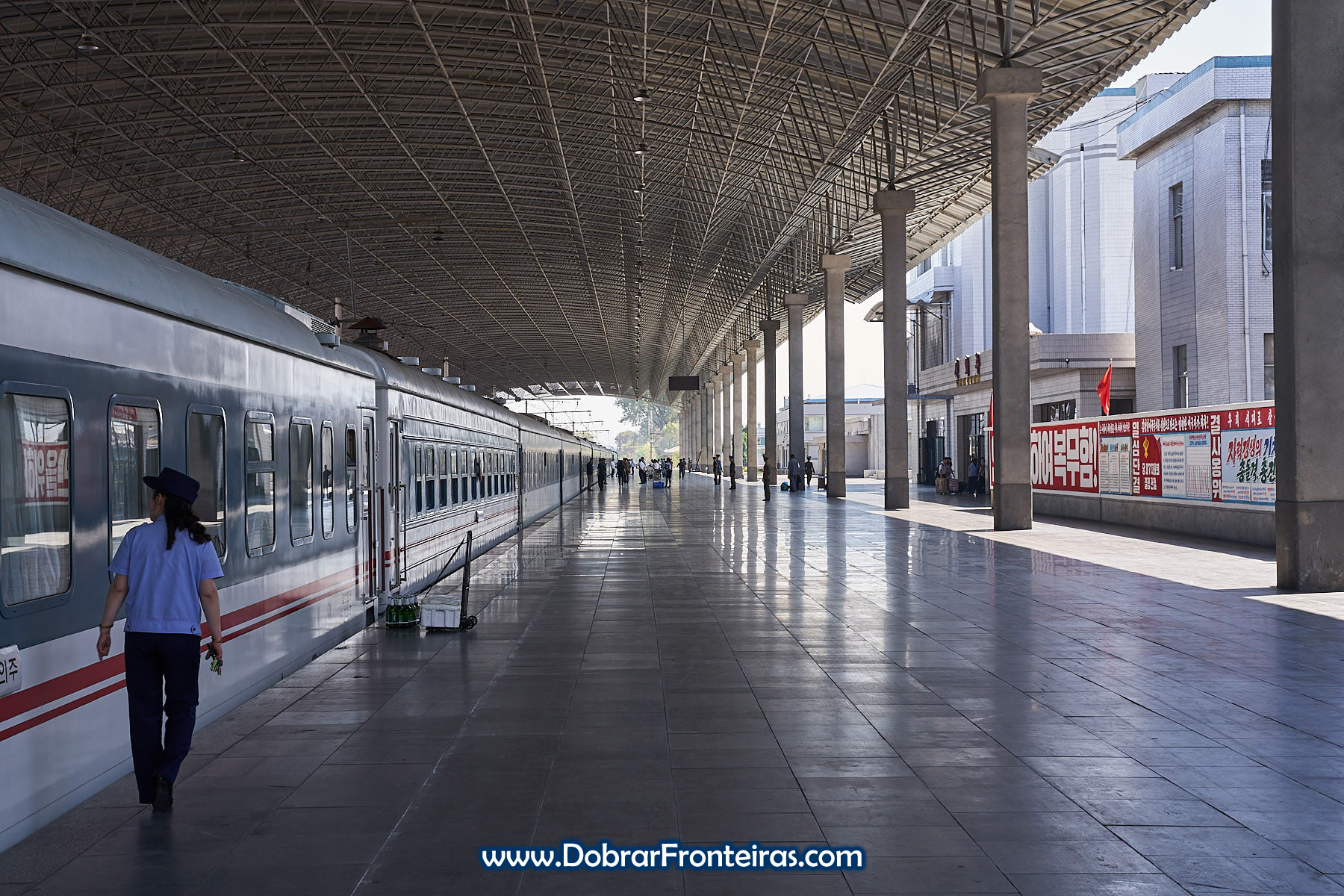 Estação de comboio de Sinujiu, Coreia do Norte