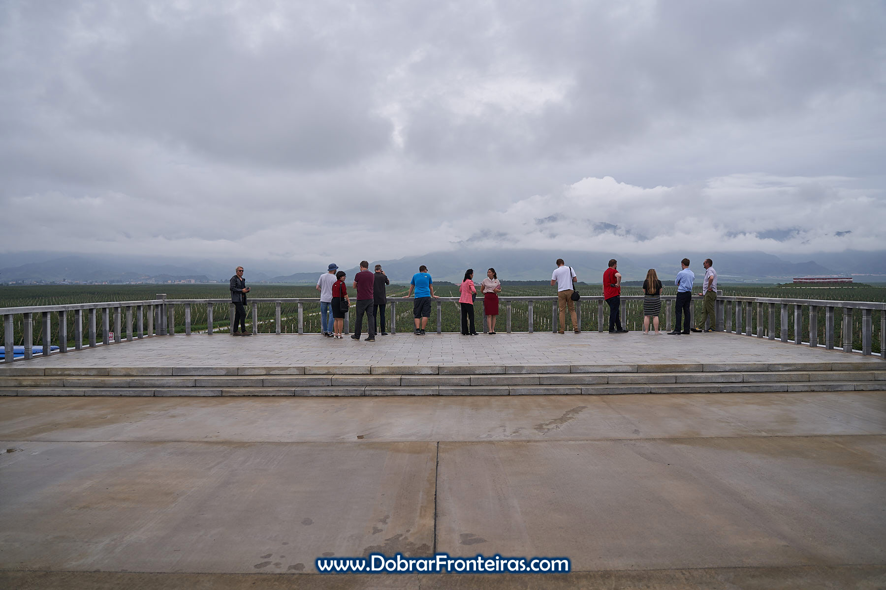 Miradouro para os pomares de Kosan