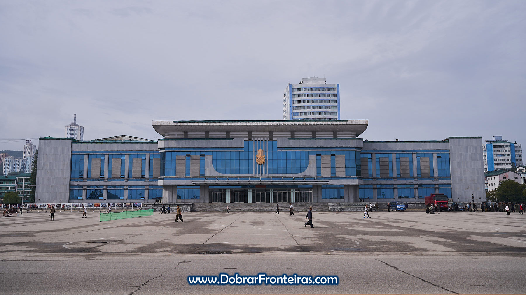 Praça central de Wonsan