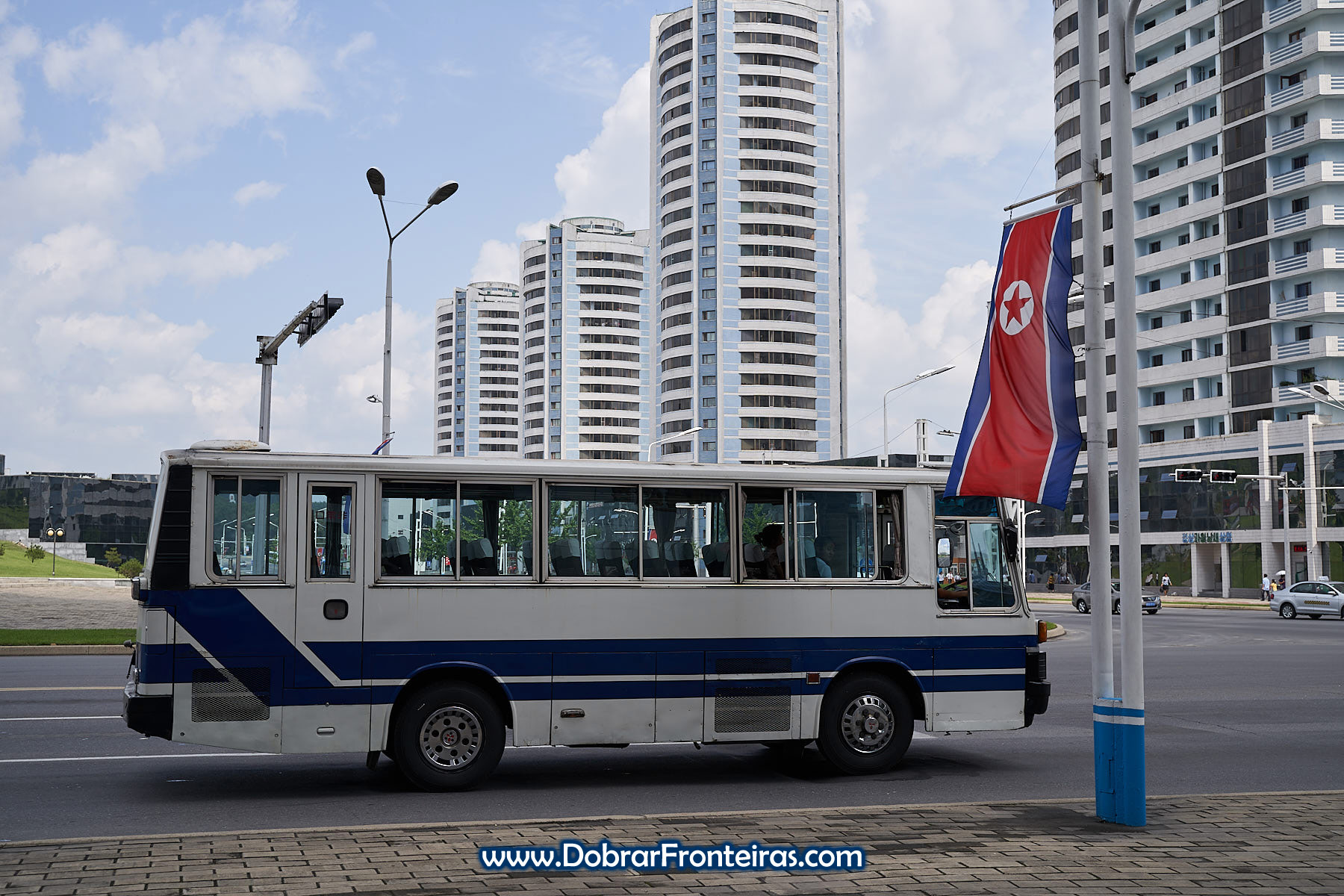 Autocarro em Pyongyang