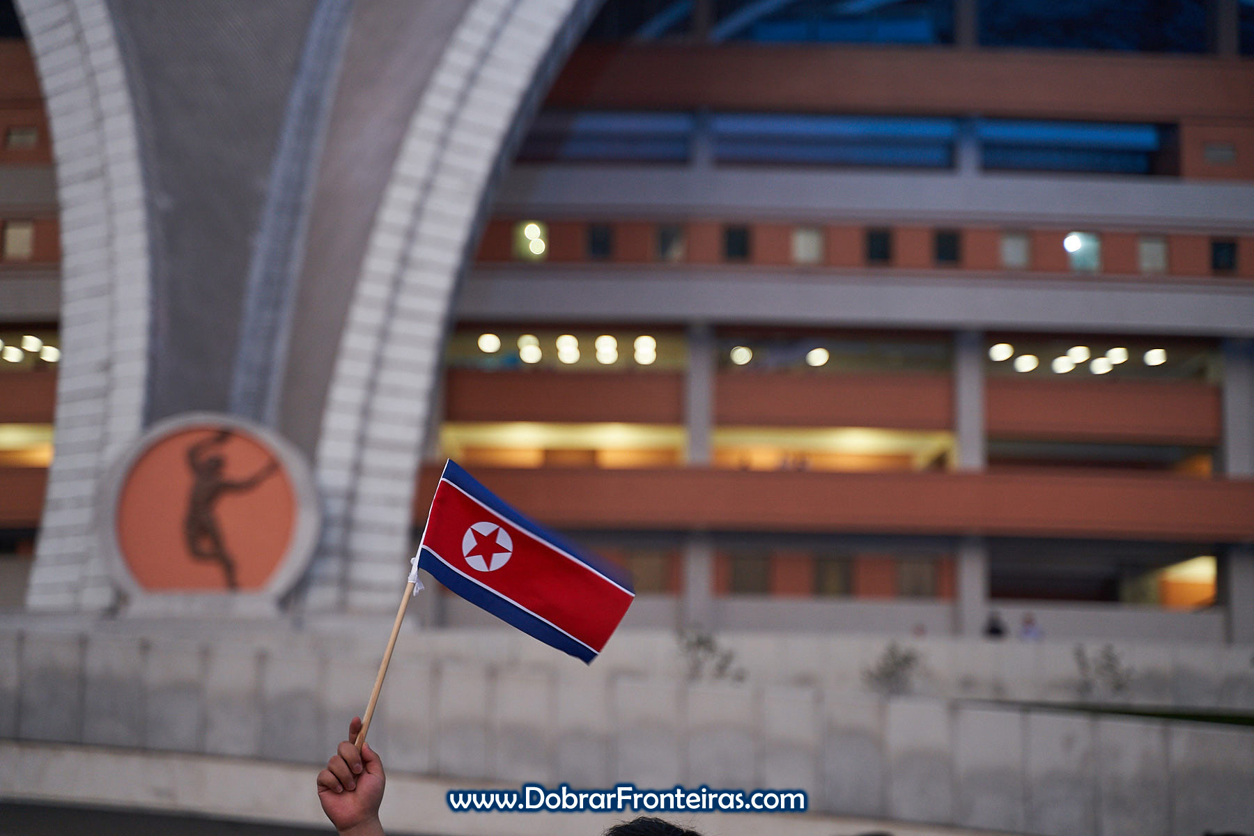 Bandeira da Coreia do Norte