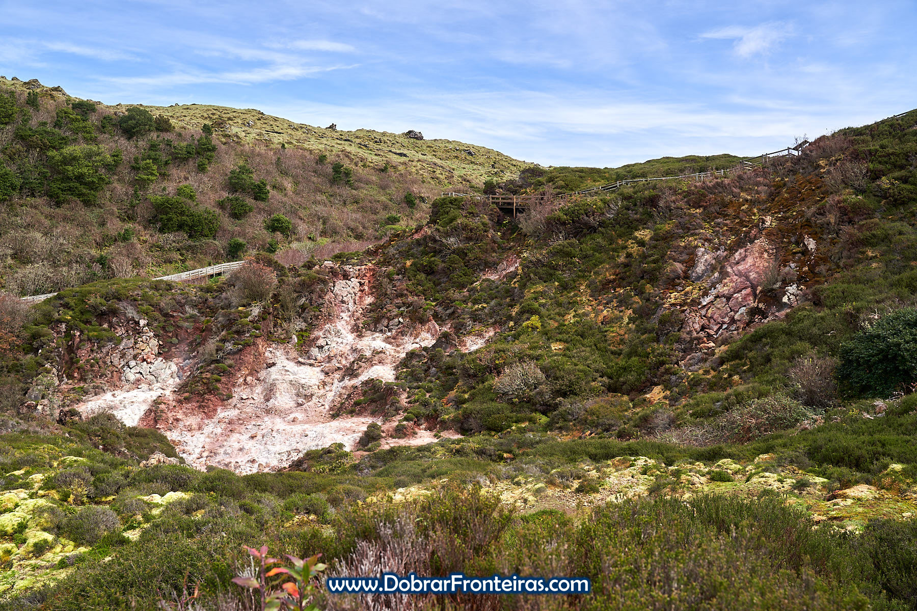 Furnos do Enxofre na ilha Terceira