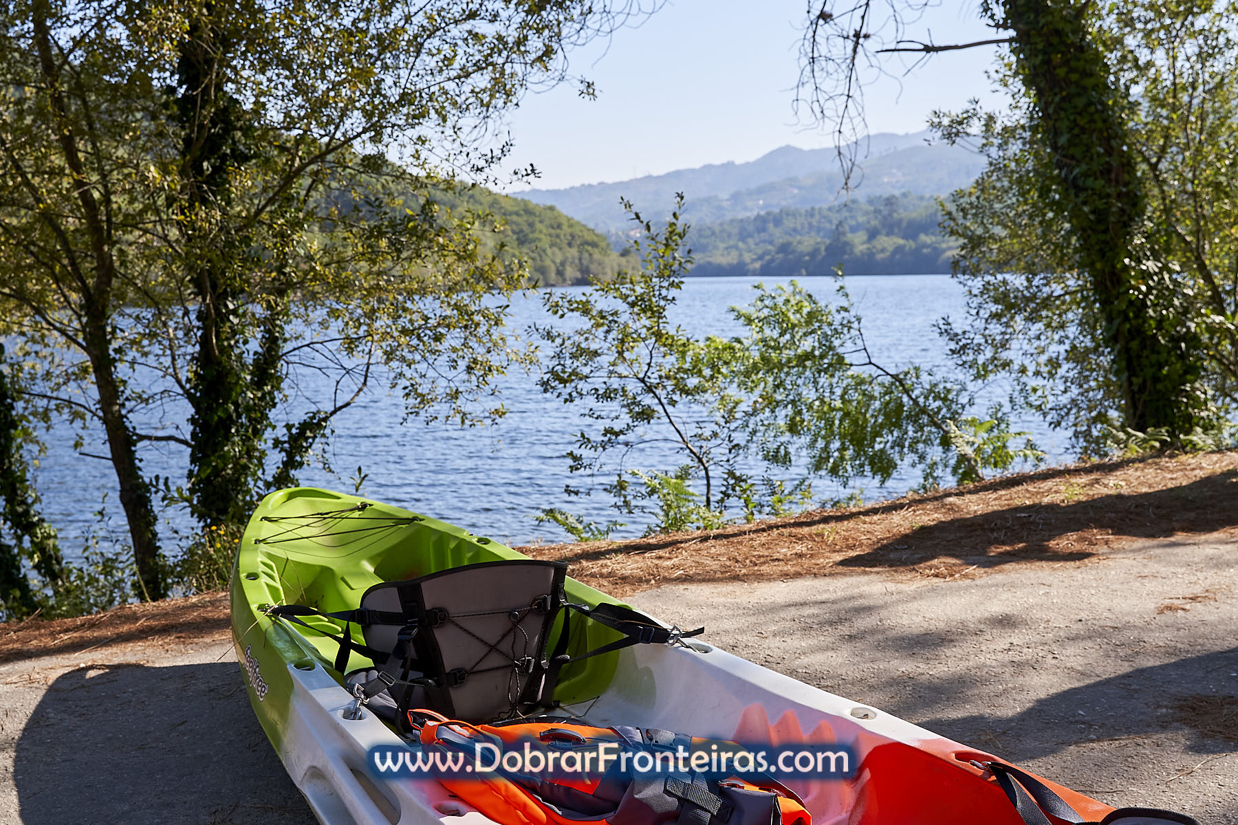 Canoagem no rio Lima