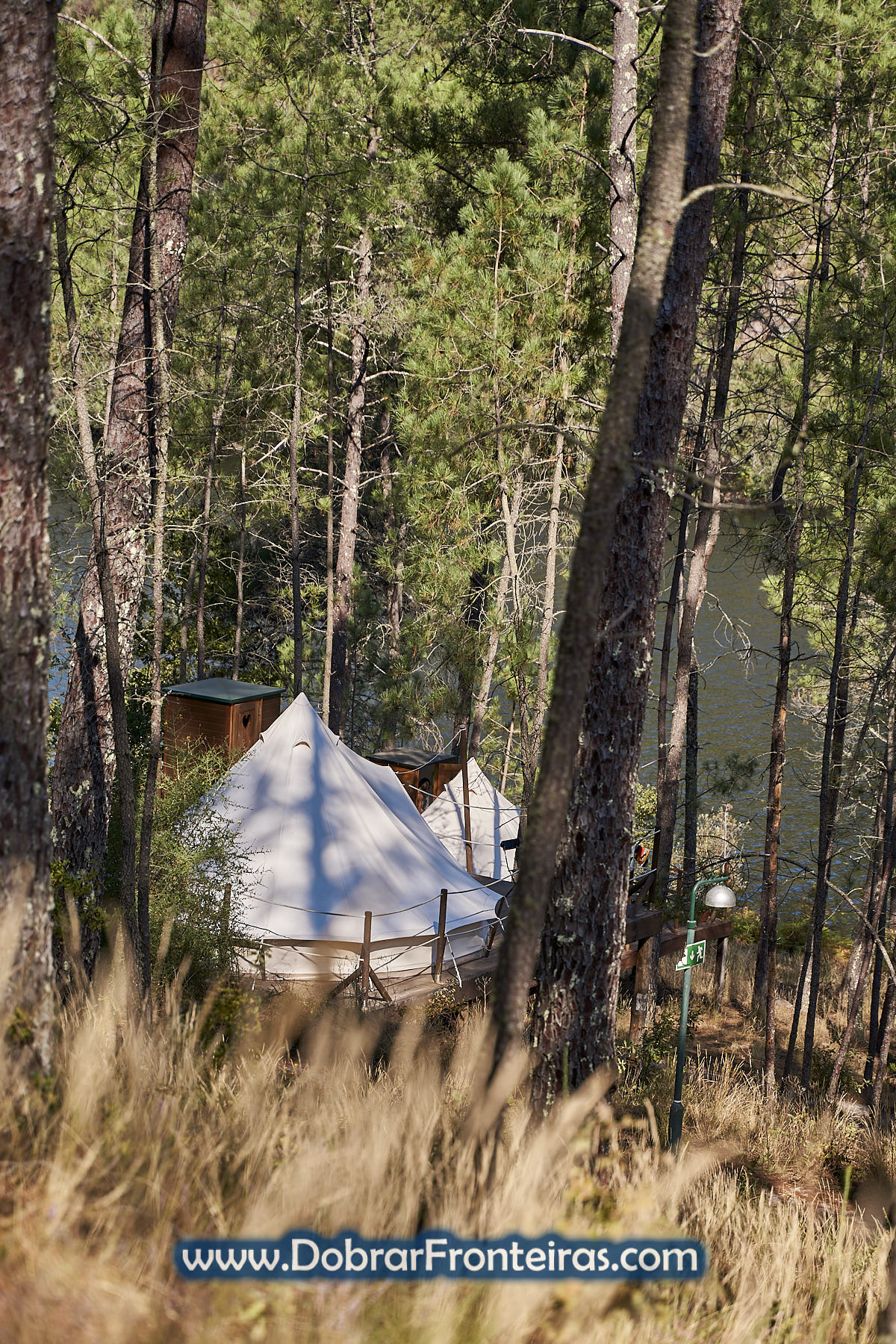 Tenda de Glamping do Lima Escape no Gerês