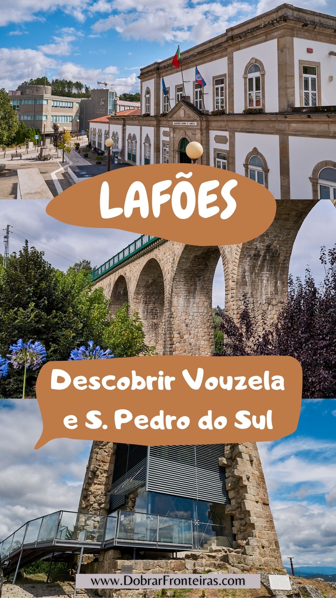 Pin com locais de interesse em Lafões